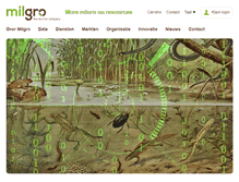 Tablet Screenshot of milgro.nl